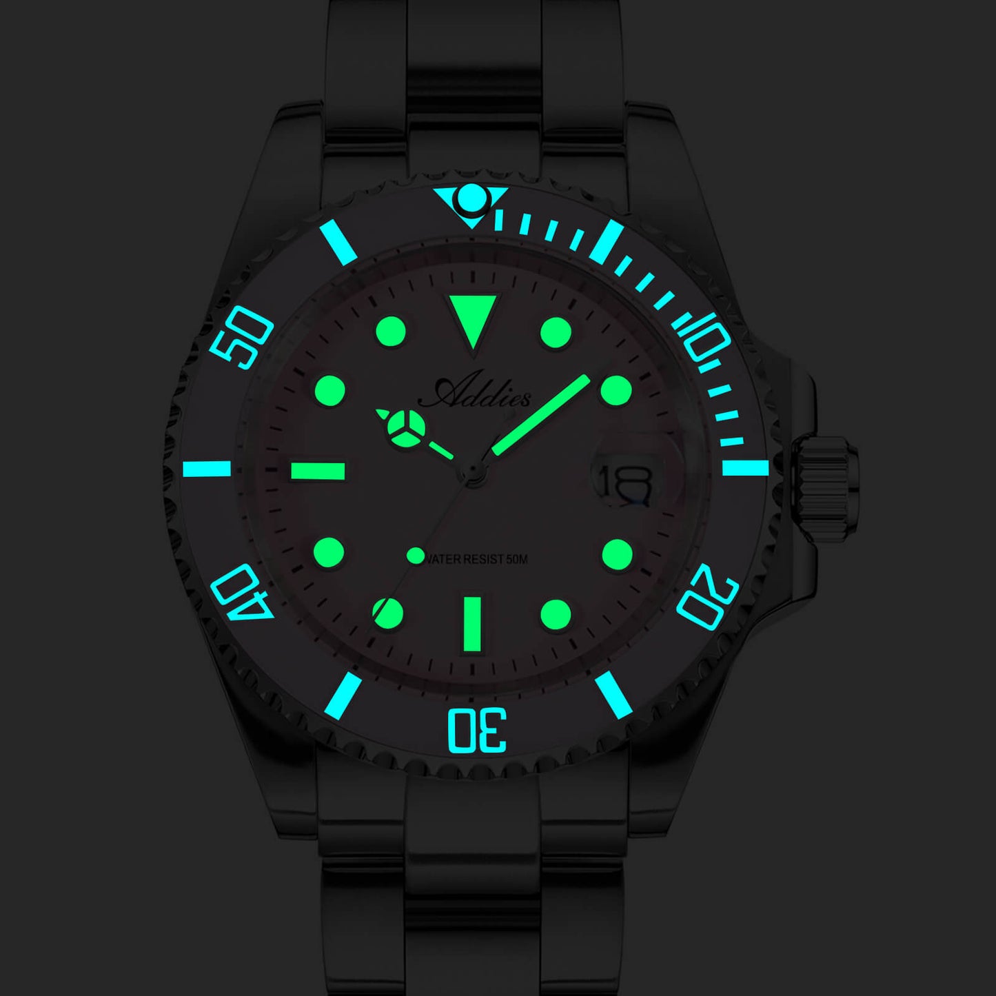 Addies Orologio al quarzo Luxury in acciaio inossidabile AW25902