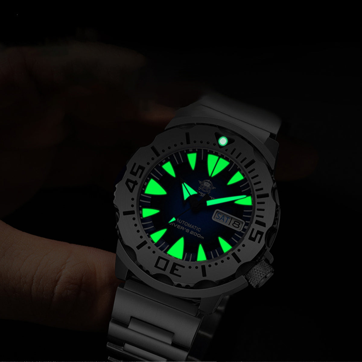 🔥SALDI D'AUTUNNO 🔥 Orologi automatici da sub ADDIESDIVE® Monster da uomo (AD2103)