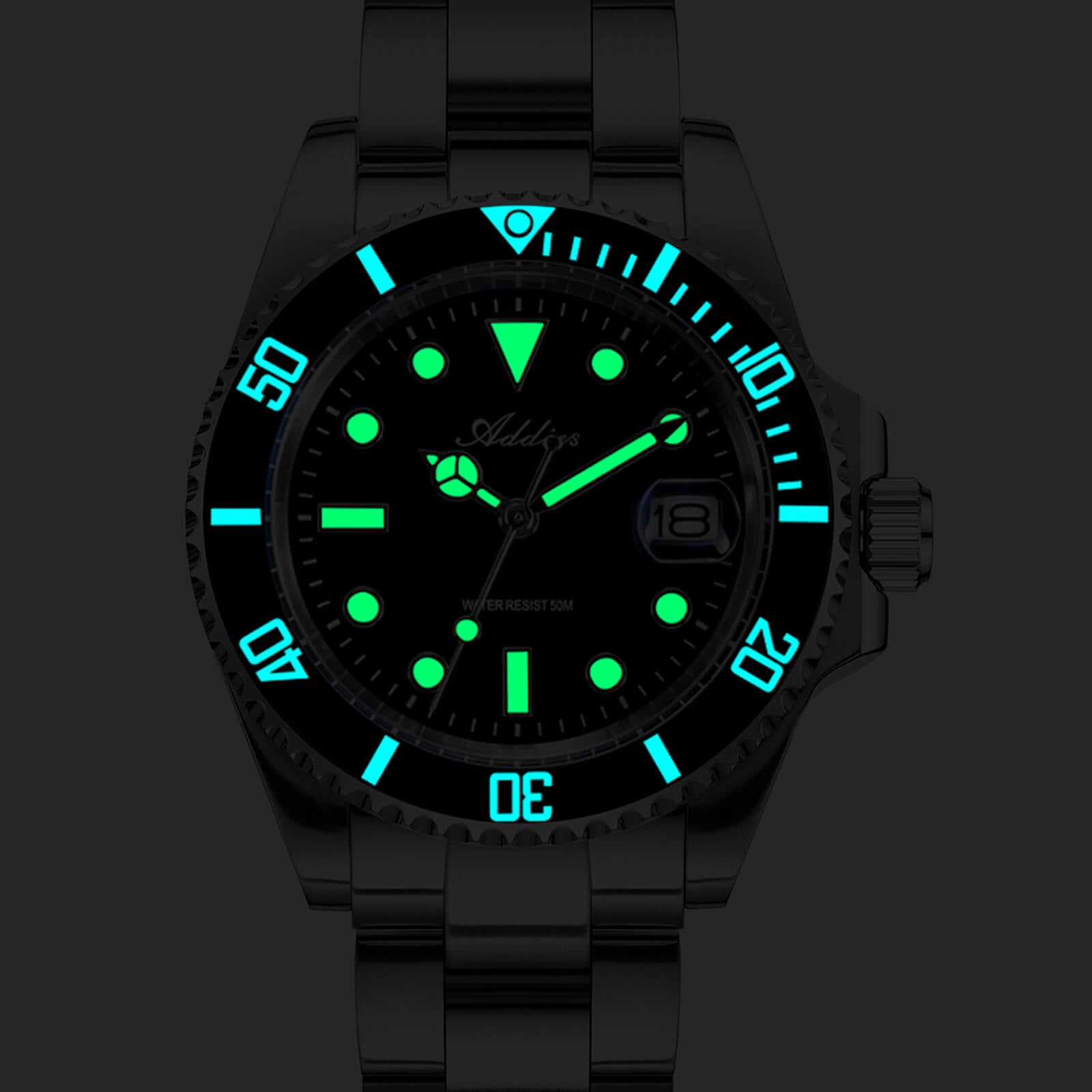 Addies Orologio al quarzo Luxury in acciaio inossidabile AW25902