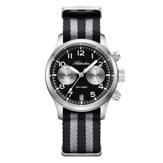 Orologio cronografo ADDIESDIVE 39mm VK64 AD2538 Nero