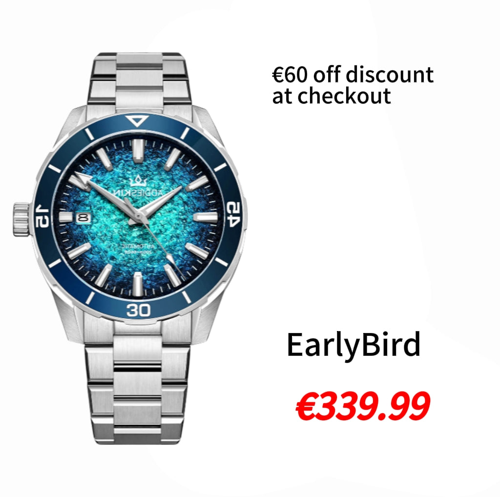 ★Saldi Anniversario★Orologio da uomo AddiesKIN di lusso da 40 mm con movimento Miyota 9015, modello K005