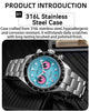 ADDIESDIVE AD2557 – Orologio Cronografo da Uomo 40mm al Quarzo VK64 con Quadrante Eye