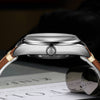 ADDIESDIVE Orologio Pilota Automatico 38mm 100M (AD2112-cinturino in pelle)