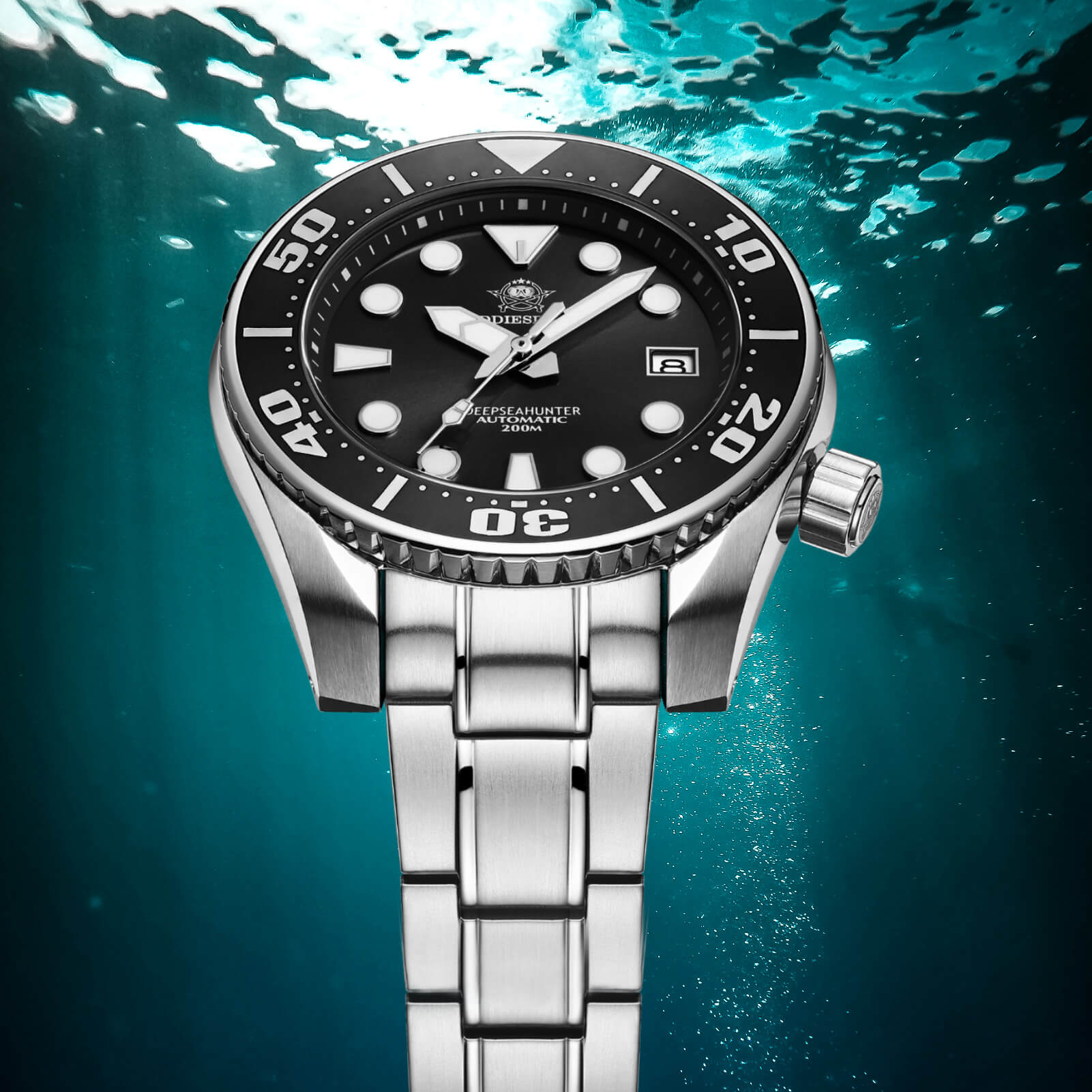 🔥ADDIESDIVE Orologio 🔥 subacqueo professionale da uomo 44,5 mm (MY-H10)