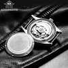 <Versione sterile>ADDIESDIVE®Pilot Black Dail Elegante Orologio Automatico Uomo Diver 200M H2