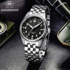 <Versione sterile>ADDIESDIVE®Pilot Black Dail Elegante Orologio Automatico Uomo Diver 200M H2