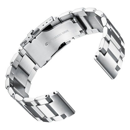 Cinturino per orologio da uomo in acciaio inossidabile da 22 mm