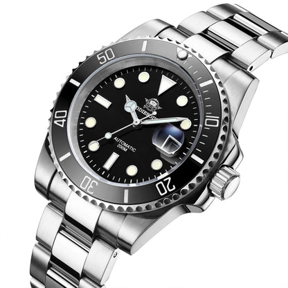 ADDIESDIVE Orologio Subacqueo Automatico da uomo Luminescente NH35A (MY-H3)
