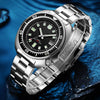ADDIESDIVE®Tartaruga nera automatica Orologio subacqueo 1970 Capitan Willard Omaggio (MY-H8)