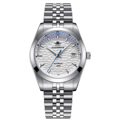 ADDIESDIVE Orologio da uomo meccanico retrò AD2118 Bianco