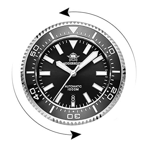 ★Magazzino italiano★ADDIESDIVE Diver 1000M Professional Diving Watch 45MM (MY-H6)