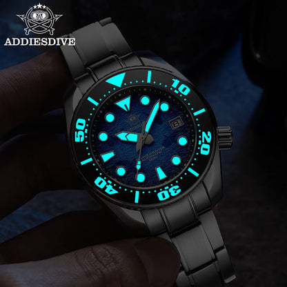 ADDIESDIVE Orologio Subacqueo Automatico 200 Metri Impermeabile AD2117