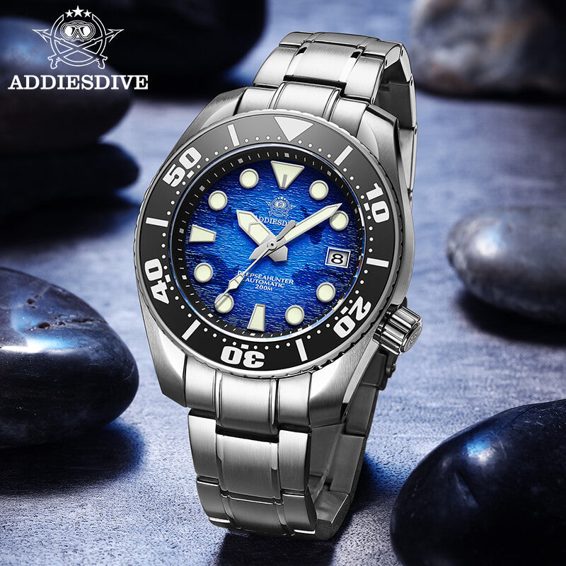 ADDIESDIVE Orologio Subacqueo Automatico 200 Metri Impermeabile AD2117