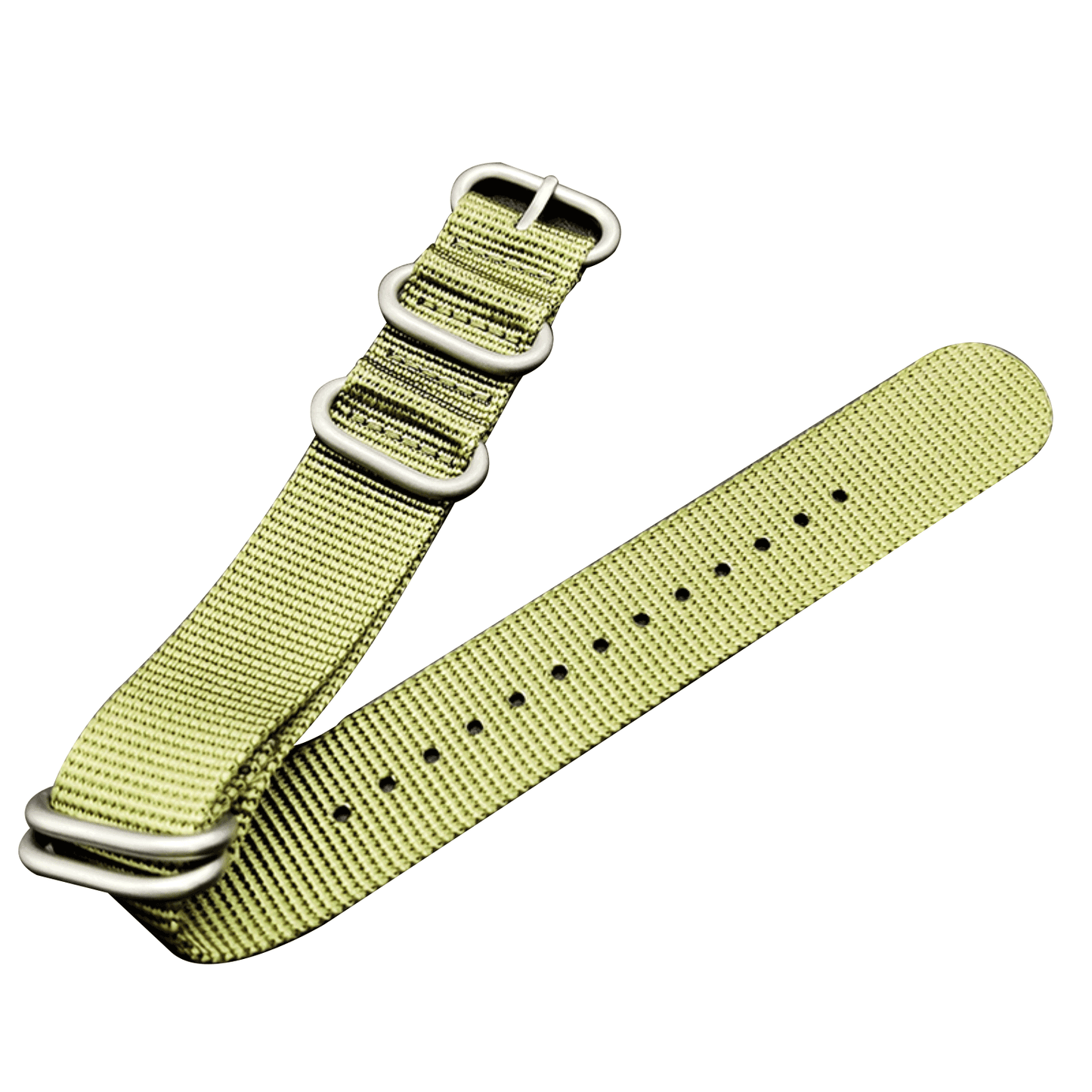 Cinturino per orologio Cinturini in nylon 20mm 22mm Green
