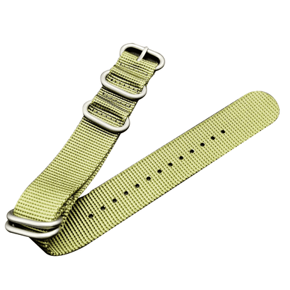 Cinturino per orologio Cinturini in nylon 20mm 22mm Green