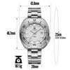 ADDIESDIVE Orologio Subacqueo Automatico 200 Metri Impermeabile AD2117