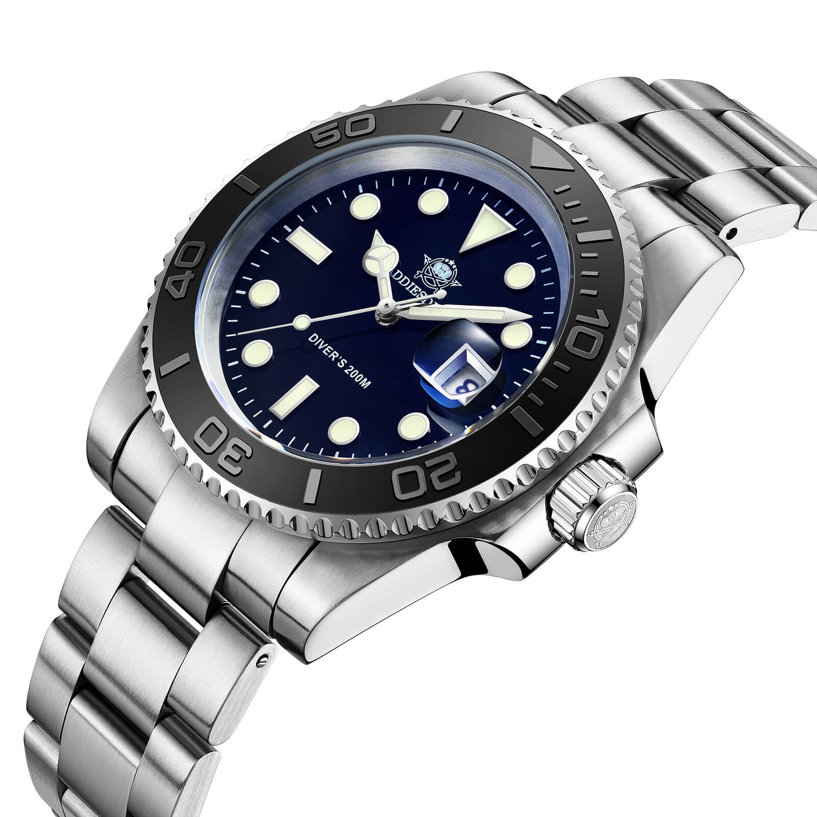 ★Speciali settimanali★Addiesdive Orologio al Quarzo 41mm Diver's 200M (MY-H3C)