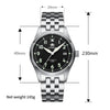 ADDIESDIVE® Pilot watch|movimento automatico NH35A Nastro in acciaio (MY-H2)