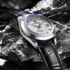 ADDIESDIVE automatico quadrante bianco con cinturino in pelle nera AD2118