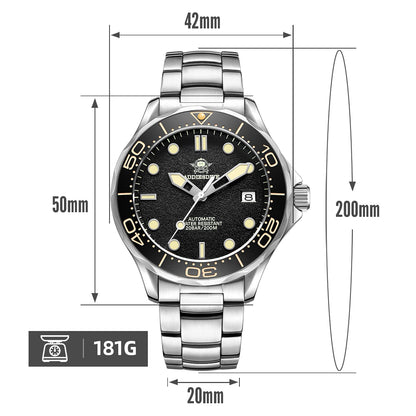 ★Saldi Anniversario★ADDIESDIVE Orologio subacqueo automatico da uomo AD2106