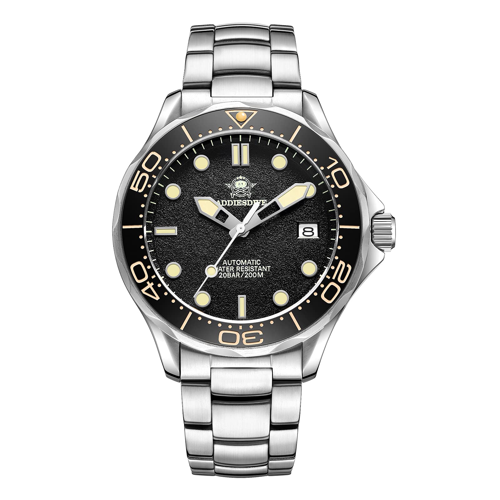 ★Saldi Anniversario★ADDIESDIVE Orologio subacqueo automatico da uomo AD2106