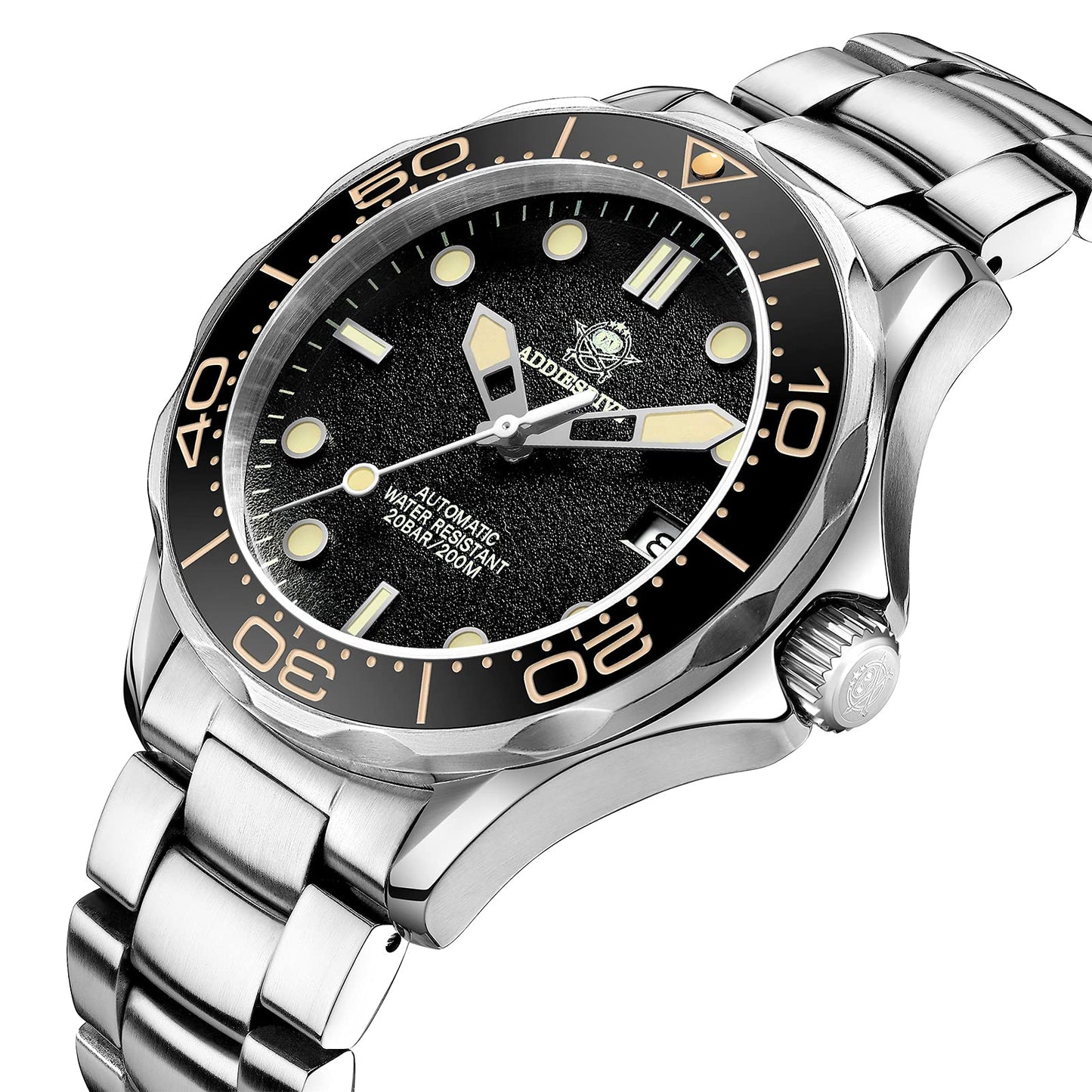 ★Saldi Anniversario★ADDIESDIVE Orologio subacqueo automatico da uomo AD2106