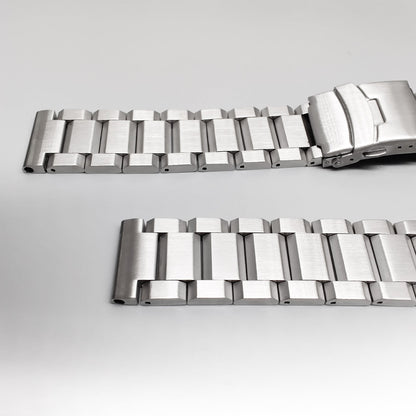 Cinturino per orologio da uomo in acciaio inossidabile da 22 mm