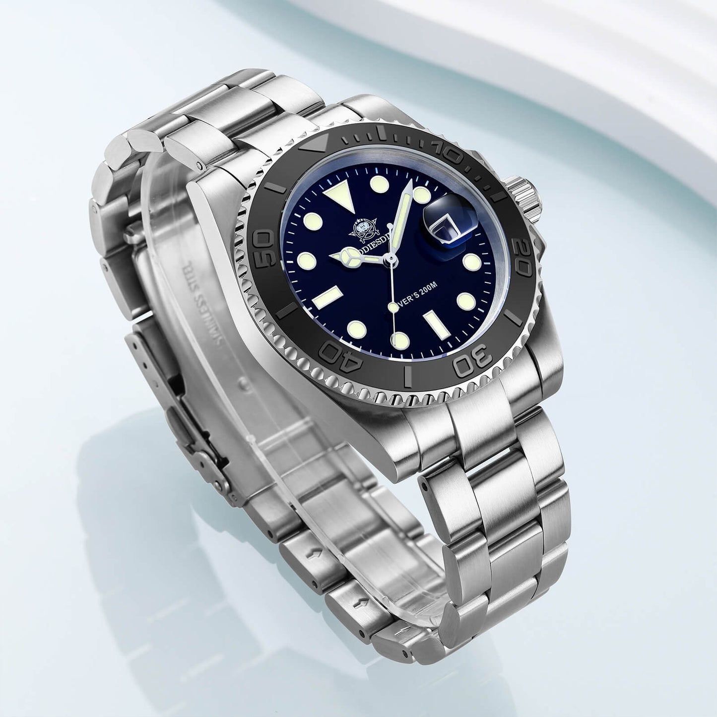 ★Speciali settimanali★Addiesdive Orologio al Quarzo 41mm Diver's 200M (MY-H3C)