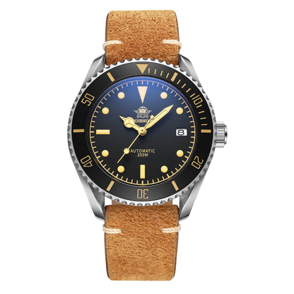 ADDIESDIVE Orologio Subacqueo Pilota Automatico AD2101 cinturino in pelle