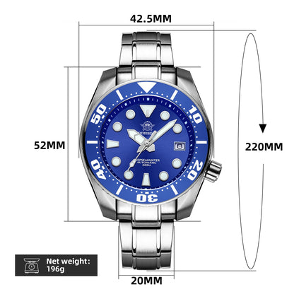 🔥ADDIESDIVE Orologio 🔥 subacqueo professionale da uomo 44,5 mm (MY-H10)