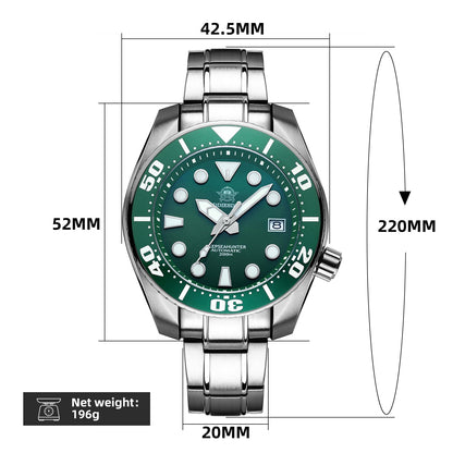 🔥ADDIESDIVE Orologio 🔥 subacqueo professionale da uomo 44,5 mm (MY-H10)