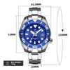 dive watch 44.5mm