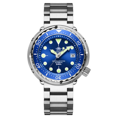 ADDIESDIVE® Tuna 300 Orologio subacqueo automatico Tuna Diver 300M 3 colori ( MY-H5) Blu