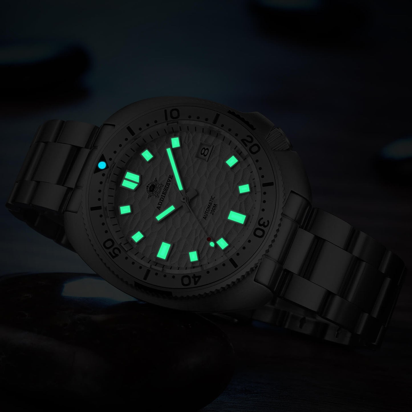 ADDIESDIVE Orologio Subacqueo Automatico 200 Metri Impermeabile AD2117