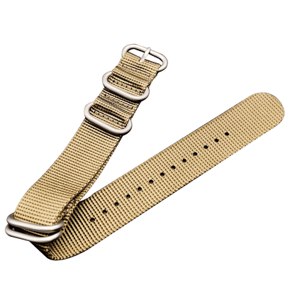 Cinturino per orologio Cinturini in nylon 20mm 22mm Khaki
