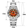 ADDIESDIVE Orologi Subacquei da Uomo Automatici AD2103